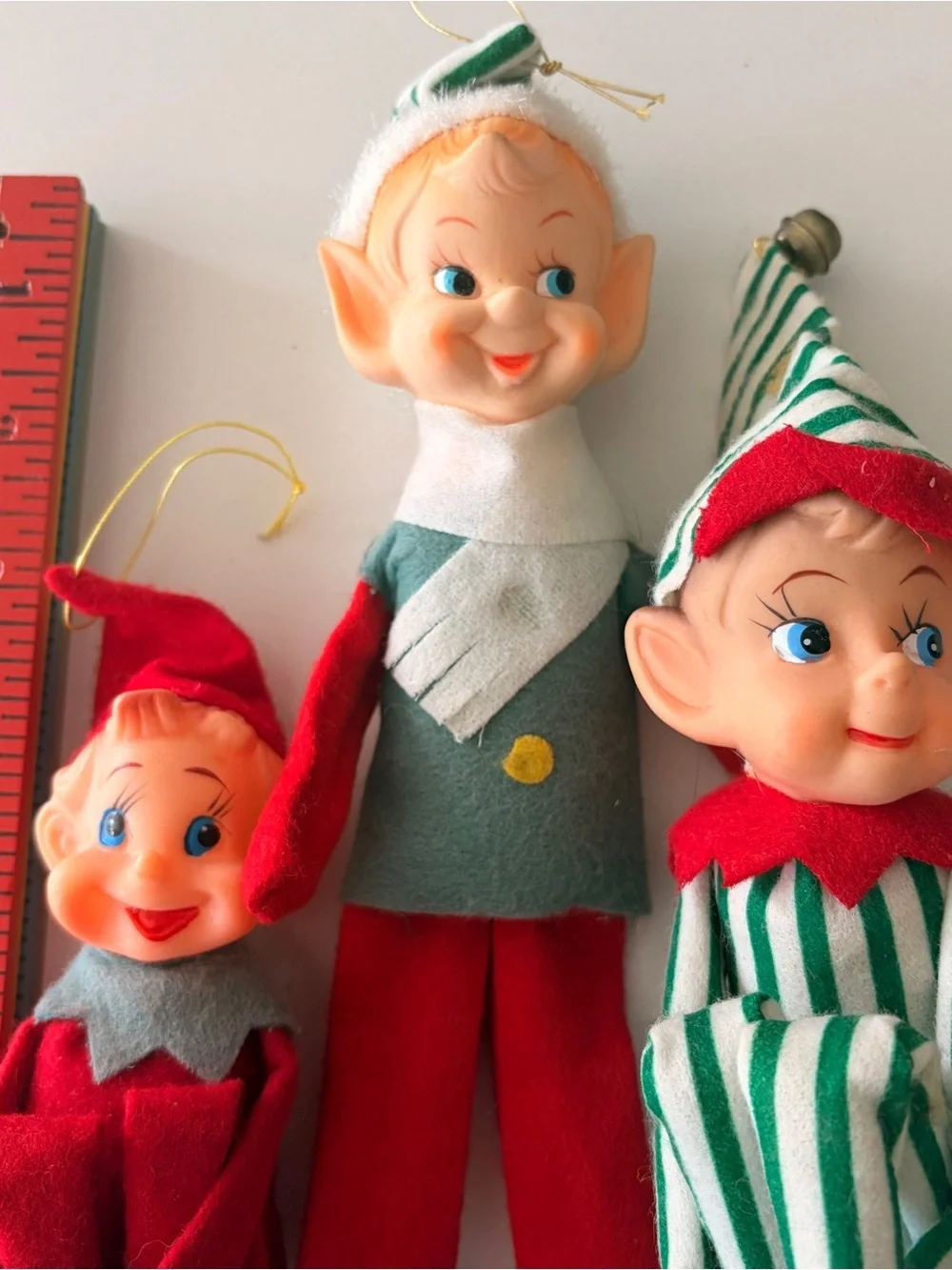 Vintage 1950s Pixie Elves Set of 3